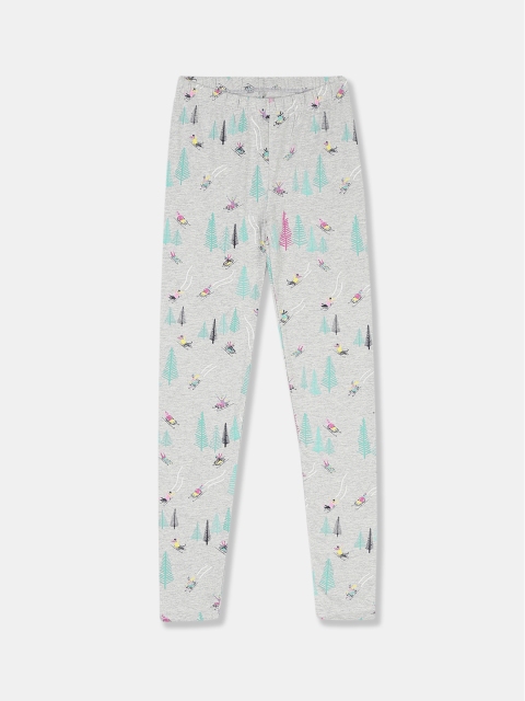 

GAP Girls Grey Print Everyday Stretch Leggings