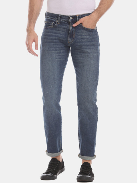 

GAP Men Blue Slim Fit Mid-Rise Clean Look Stretchable Jeans