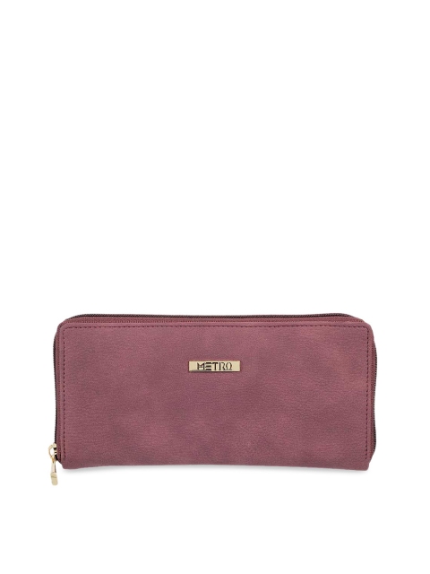 

Metro Mauve Solid Purse Clutches