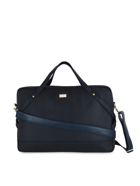 

yelloe Unisex Blue Solid Laptop Bag