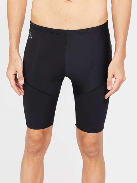 

Kappa Men Black Solid Swim Bottoms