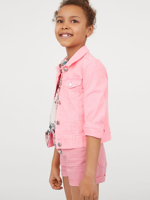 

H&M Girls Pink Twill Shorts