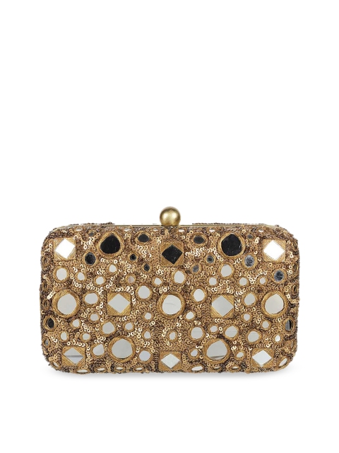 

Metro Gold-Toned Embellished Clutch