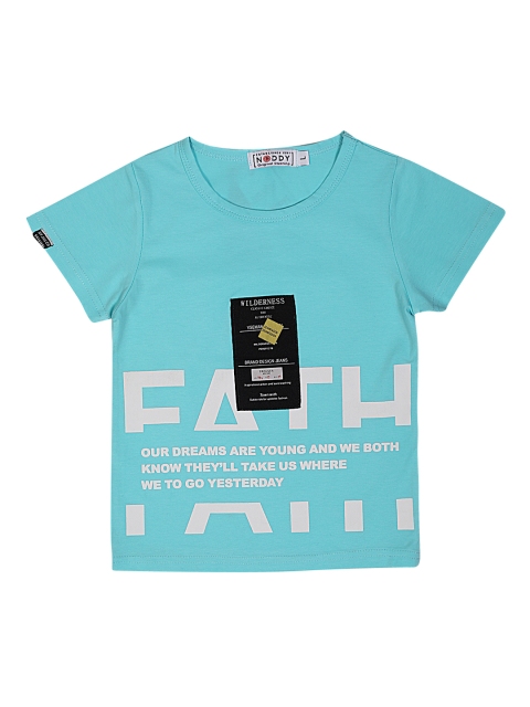 

Noddy Boys Blue Printed Round Neck T-shirt