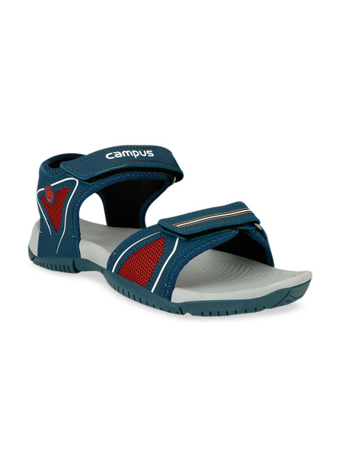 

Campus Zen Men Blue & Red Sports Sandals