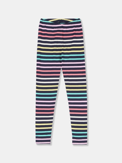 

GAP Girls Multi Colour Striped Everyday Stretch Leggings