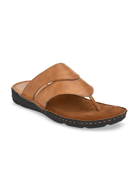 

El Paso Men Tan Brown Comfort Sandals