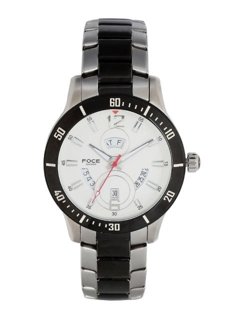 

FOCE Men White & Black Analogue Watch F830GCBM-WHITE