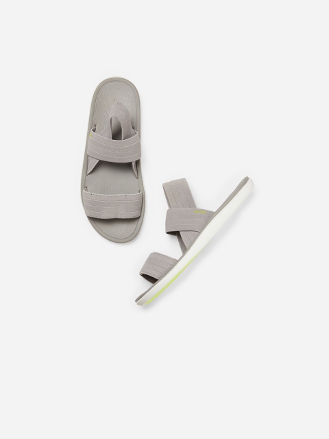 

ALDO Men Grey Solid Comfort Sandals
