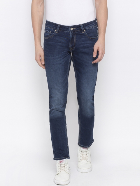 

SPYKAR Men Blue Skinny Fit Mid-Rise Clean Look Jeans