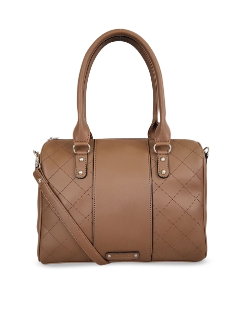 

Toteteca Brown Solid Handheld Bag