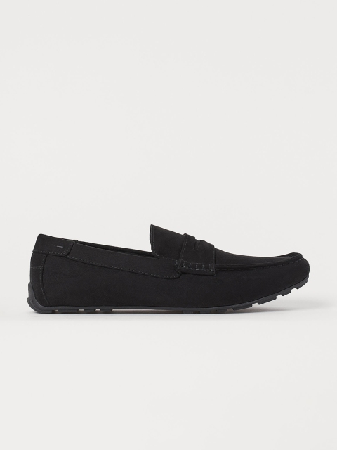 

H&M Men Black Loafers