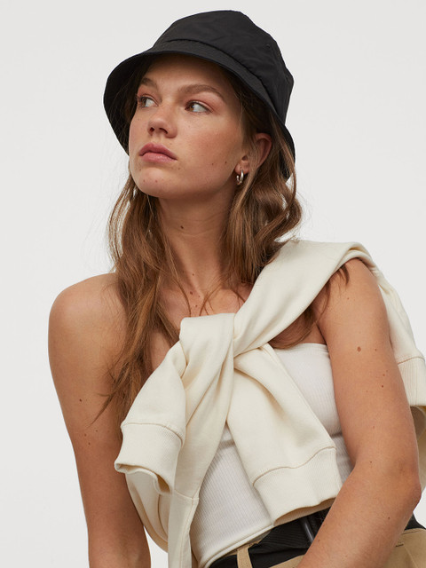 

H&M Women White Ribbed Tube Top