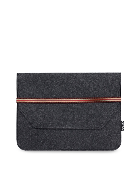 

Gizga Essentials Unisex Grey Solid Laptop Sleeve