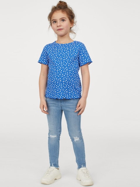 

H&M Girls Blue Denim Jeggings