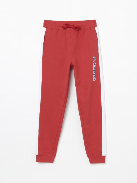 

Kappa Boys Red Solid Joggers