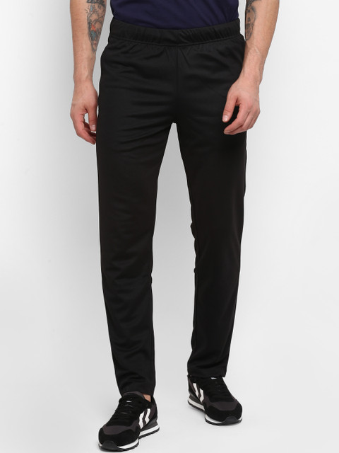 

hummel Men Black Solid Track Pants