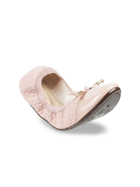 

Mochi Women Pink Solid Ballerinas