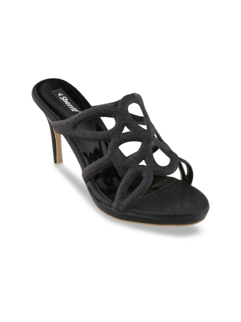 

Sherrif Shoes Women Black Solid Stilettos