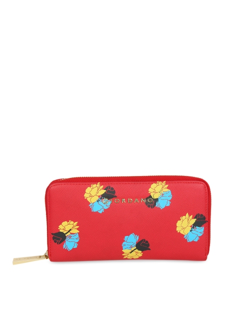 

GIORDANO Red Printed Purse Clutches