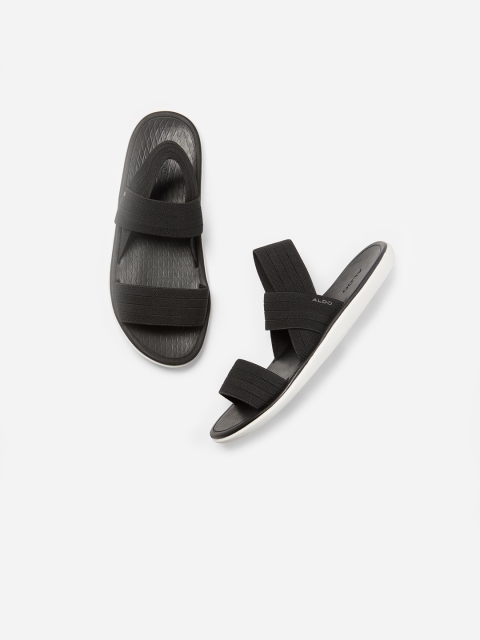 

ALDO Men Black Solid Comfort Sandals