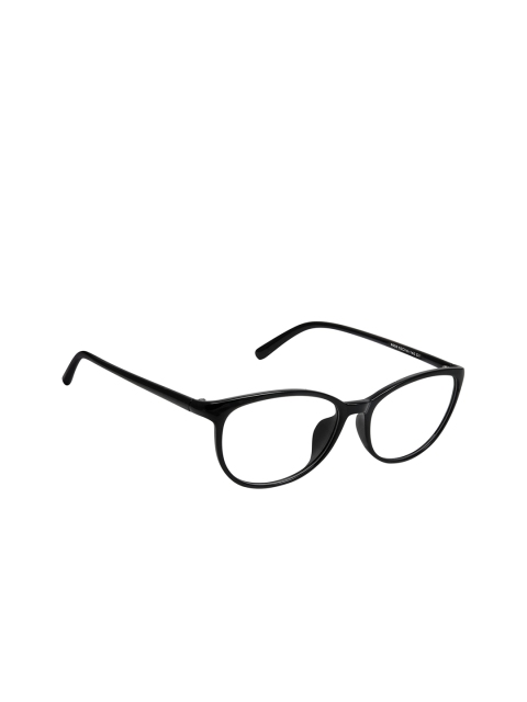 

Cardon Unisex Black Solid Full Rim Oval Frames CNEWCD1725