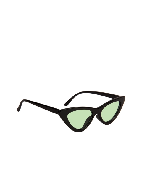 

NuVew Women Cateye Sunglasses ES_16007-29-NW-Cat2-LGRN-BLK-CE-60-G, Green