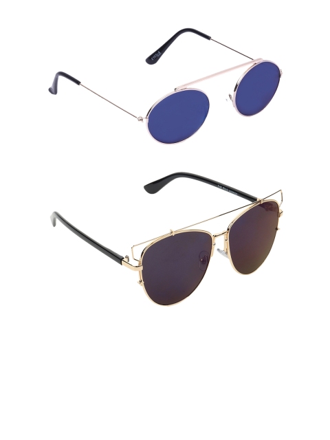 

EPICINK hob Unisex Set Of 2 UV Protected Sunglasses EPSG-7702407-5716405, Blue