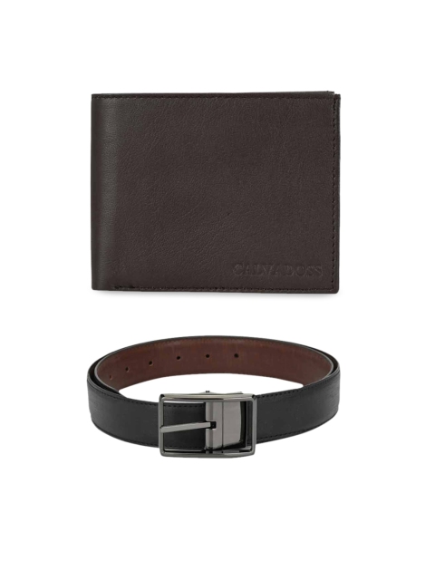

Calvadoss Men Black Premium Accessory Gift Set