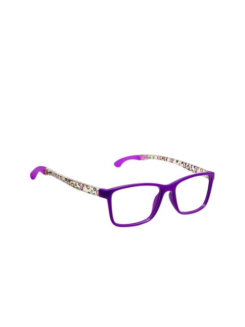 

Cardon Girls Purple & White Solid Full Rim Rectangle Frames CNEWCD1886