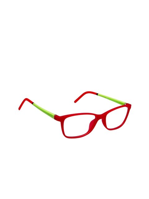Cardon Girls Red & Green Colourblocked Full Rim Rectangle Frames CNEWCD1777
