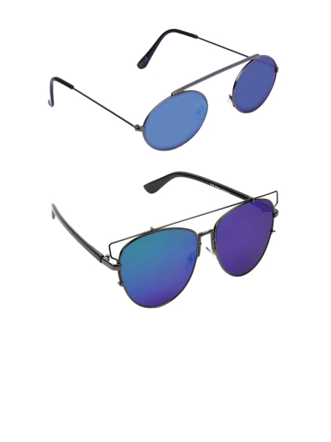 

EPICINK hob Unisex Pack Of 2 Round Sunglasses EPSG-7702408-5716401, Blue