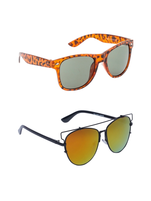 

EPICINK hob Unisex Pack Of 2 Sunglasses EPSG-7702403-0240703, Grey