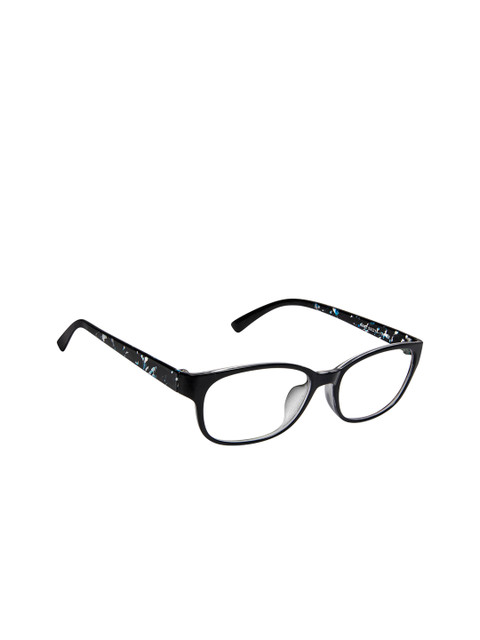 

Cardon Unisex Black Solid Full Rim Oval Frames CNEWCD1729