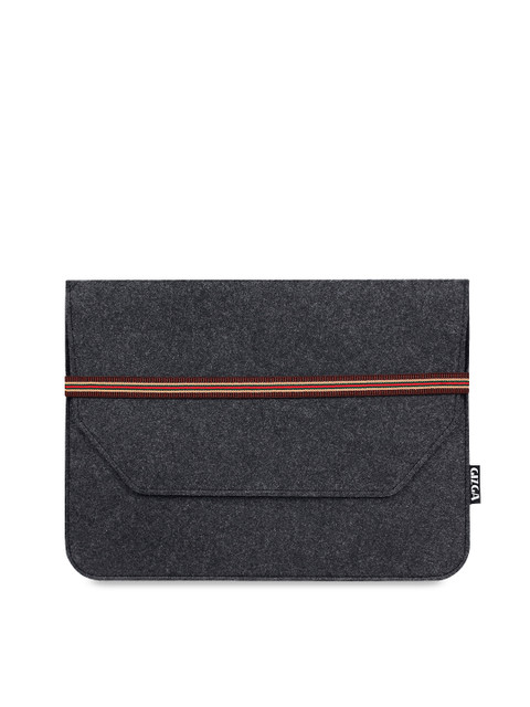 

Gizga Essentials Unisex Grey Textured Laptop Sleeve