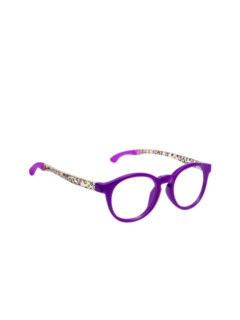

Cardon Girls Purple & White Abstract Full Rim Round Frames CNEWCD1884