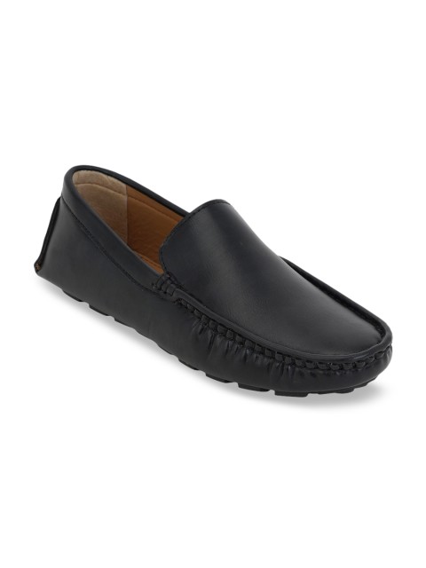 

Kielz Men Black Driving Shoes