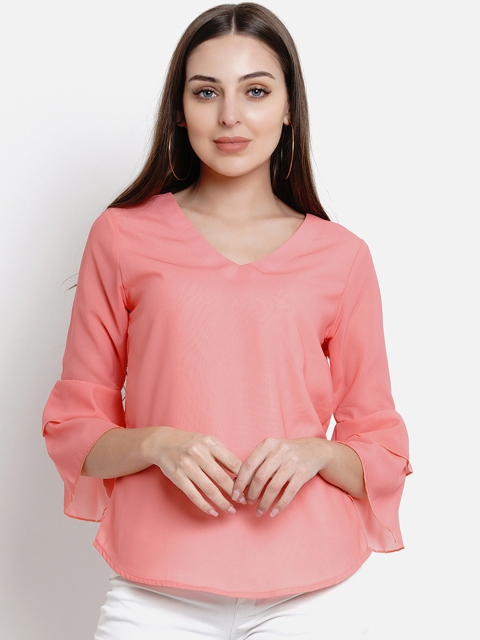 

Lady Stark Women Pink Solid Top