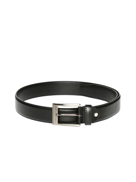 

CRUSSET Men Black Solid Belt