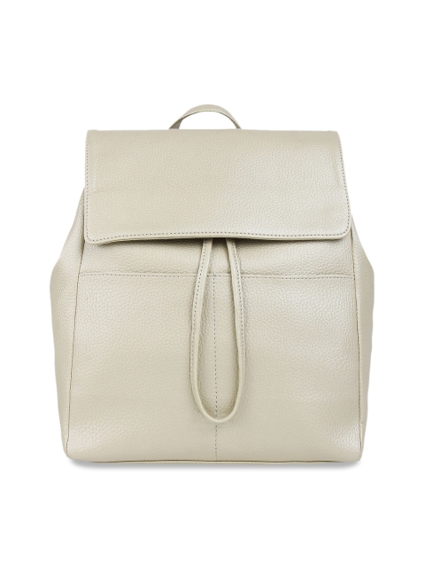 

Toteteca Women Grey Textured Backpack