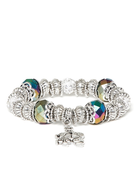 

ZeroKaata Women Silver-Toned Alloy Charm Bracelet