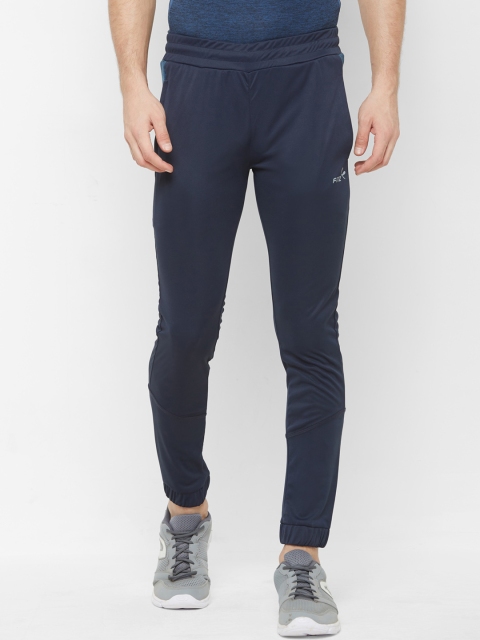 

FiTZ Men Navy Blue Solid Slim Fit Joggers
