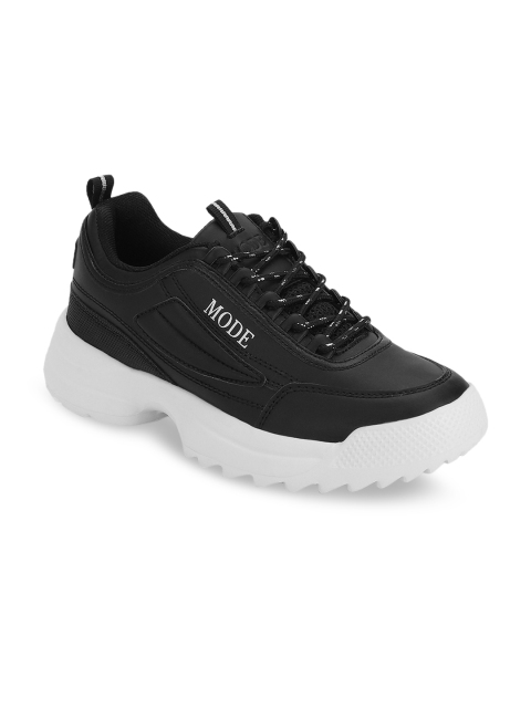 

Mode by Red Tape Women Black Synthetic Walking Shoes