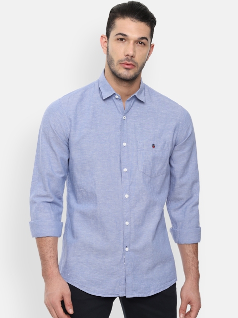 

Louis Philippe Sport Men Blue Slim Fit Solid Casual Shirt
