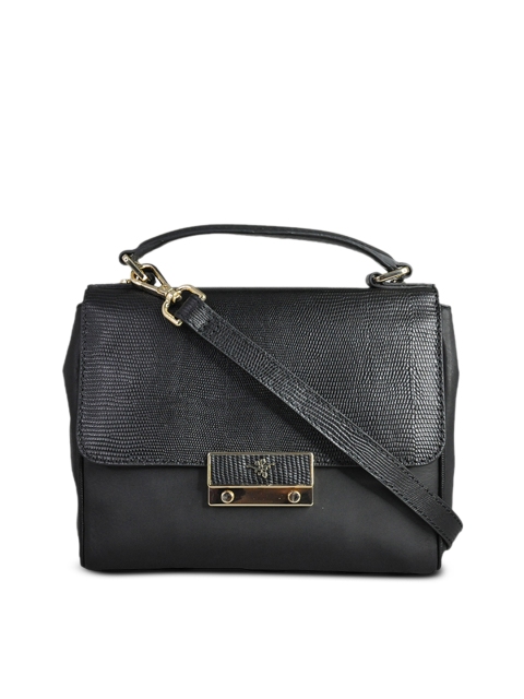 

ILEX Black Solid Handheld Bag