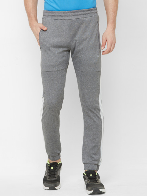 

FiTZ Men Grey Solid Slim Fit Joggers