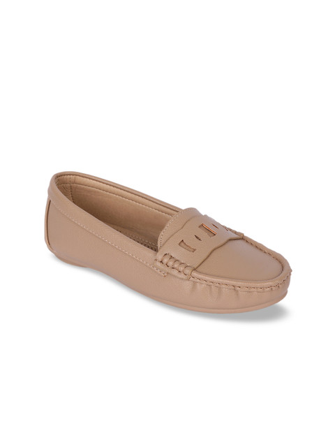 

Sole To Soul Women Camel Brown Loafers