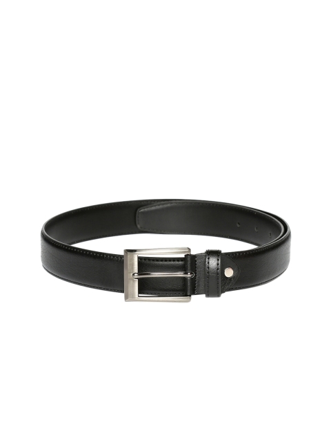 

CRUSSET Men Black Textured Belt