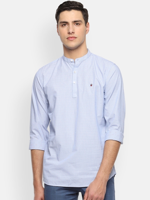 

Louis Philippe Sport Men Blue Slim Fit Striped Casual Shirt