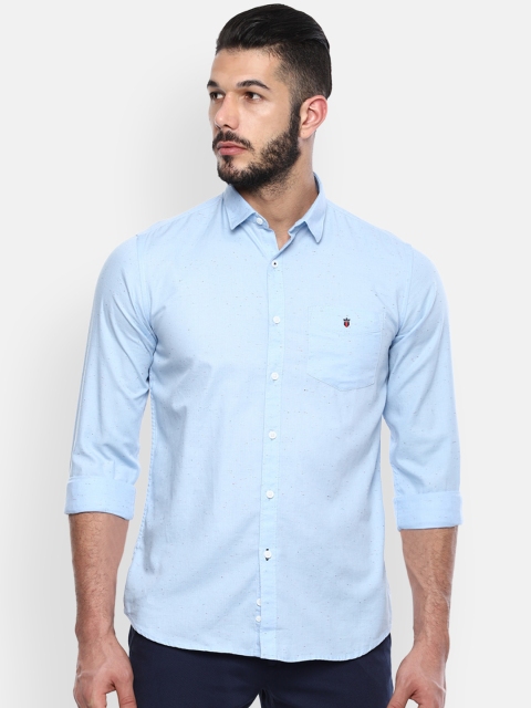 

Louis Philippe Sport Men Blue Slim Fit Solid Casual Shirt